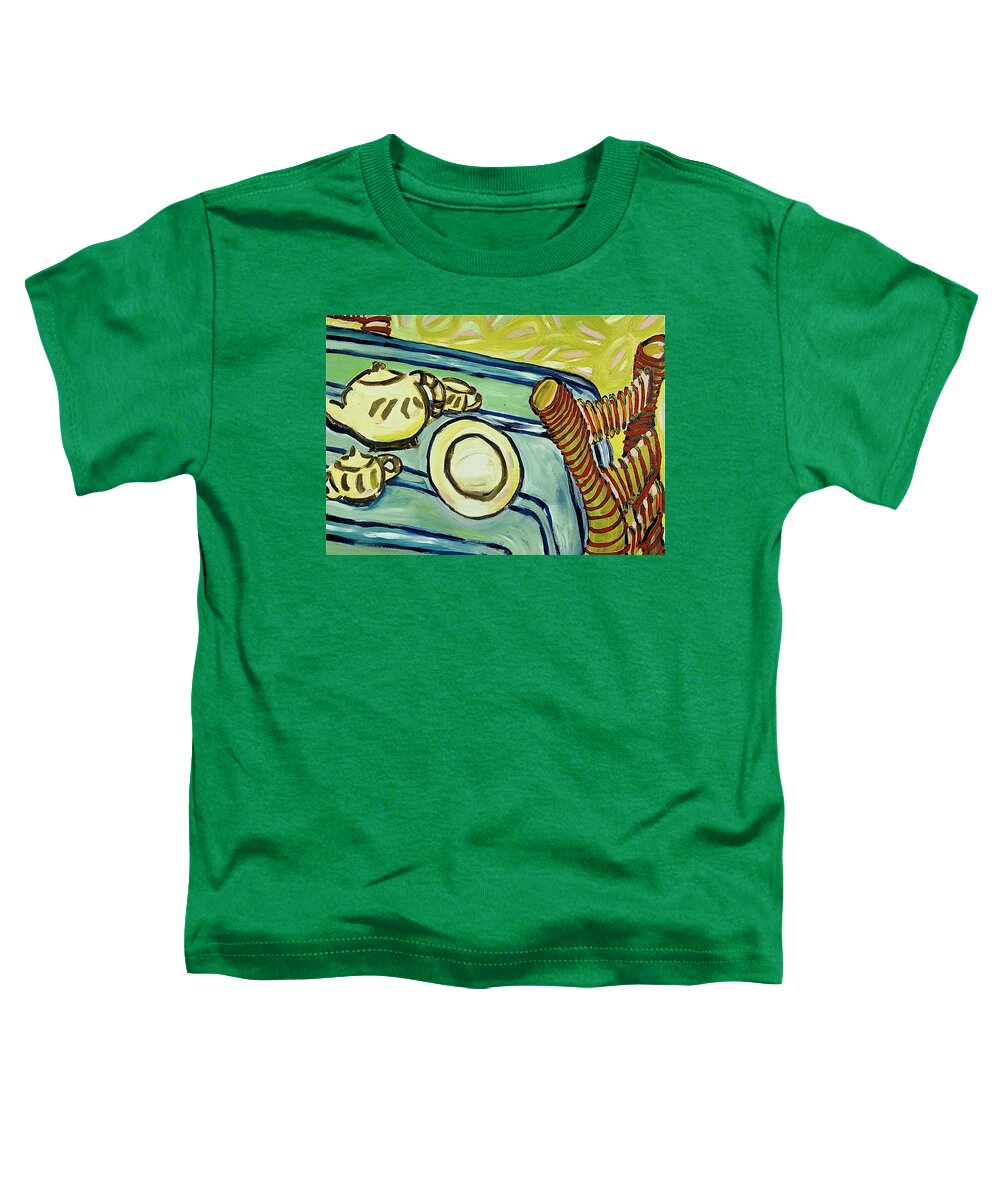 4'O Clock Tea - Toddler T-Shirt | Gretchen Langner Art