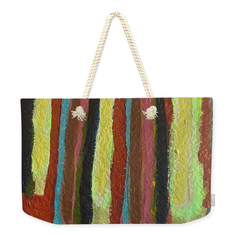Cat Tails - Weekender Tote Bag | Gretchen Langner Art