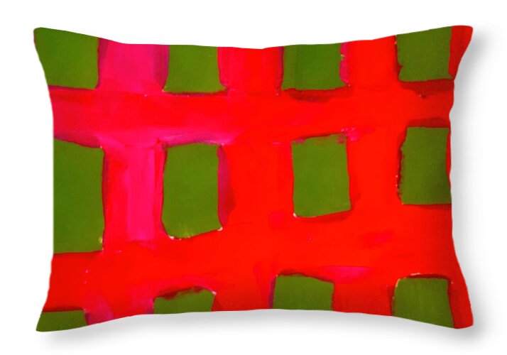 Apartment Building - Throw Pillow
