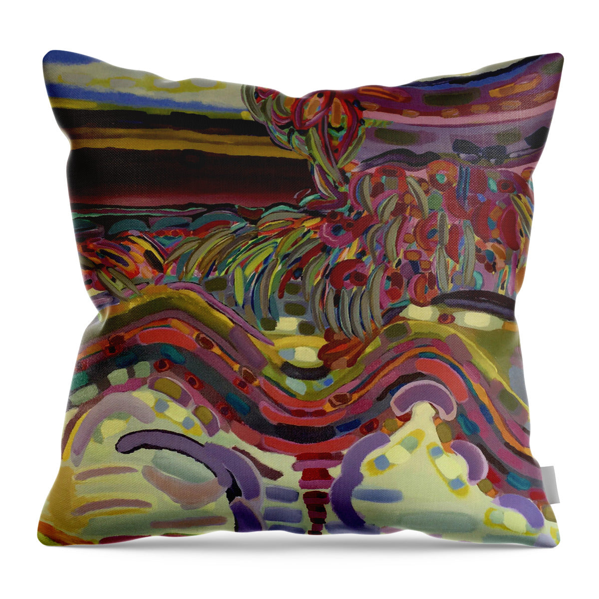 Apollo - Throw Pillow | Gretchen Langner Art