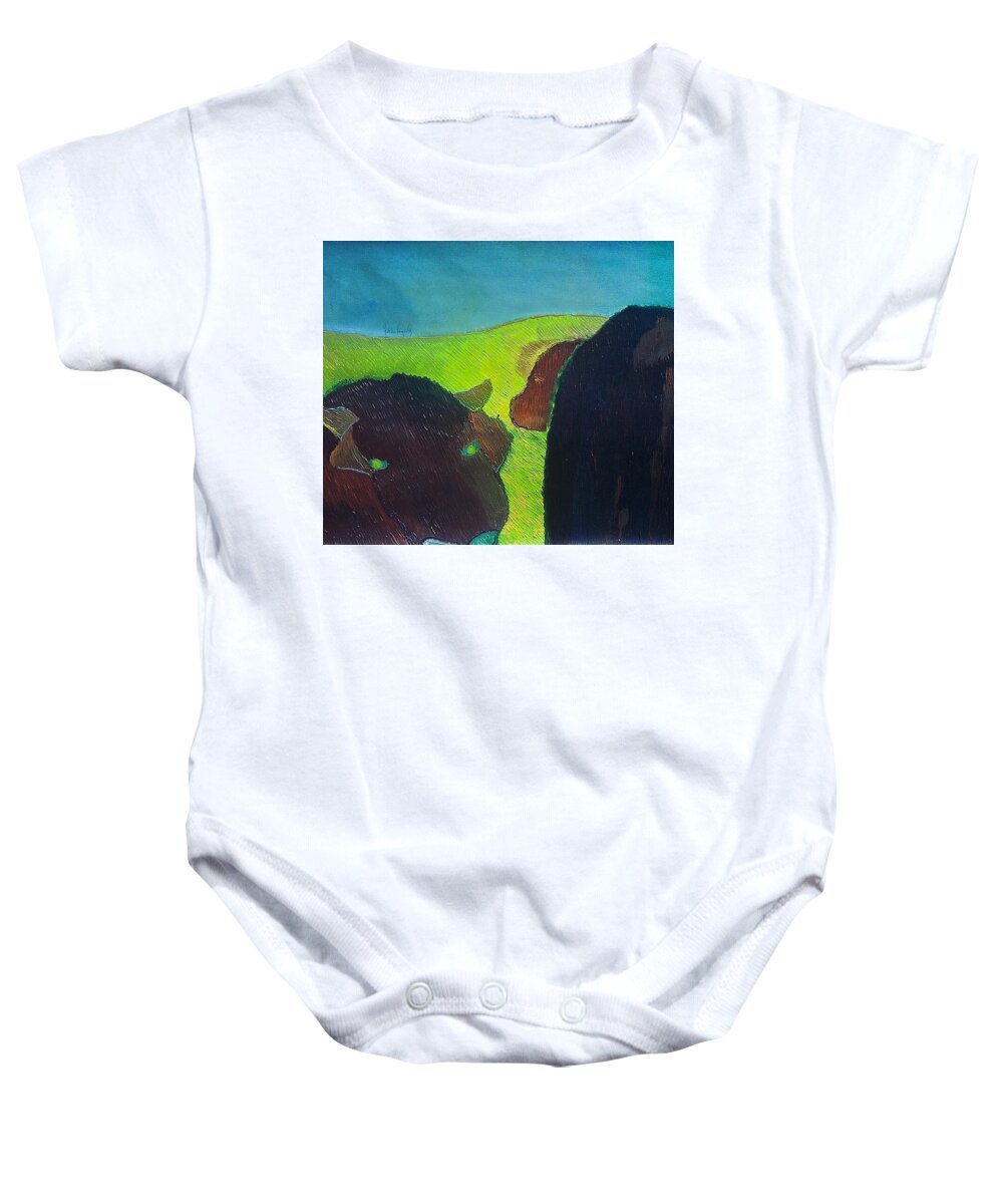 Beasts - Baby Onesie | Gretchen Langner Art