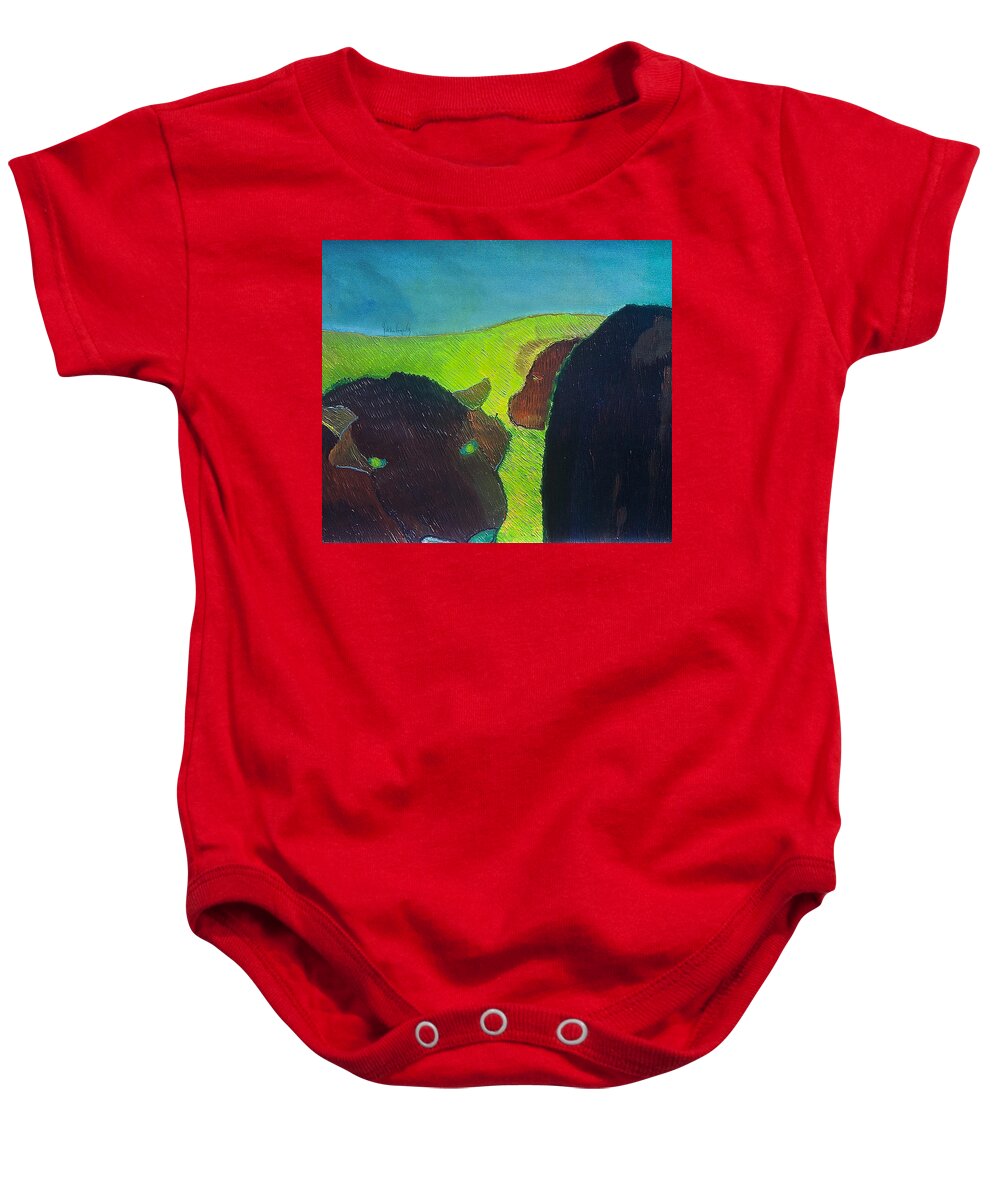 Beasts - Baby Onesie | Gretchen Langner Art