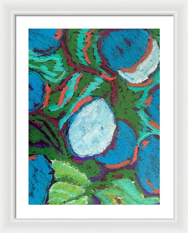 Framed Print | Blue Bunch | Gretchen Langner Art