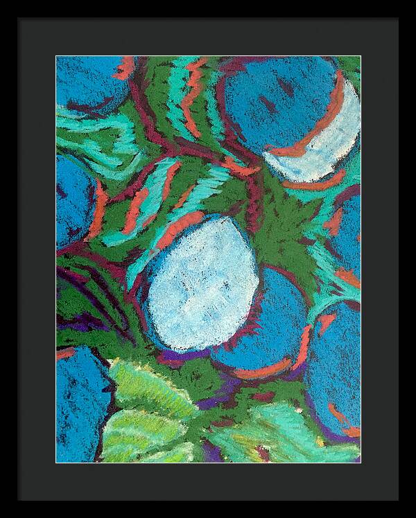 Framed Print | Blue Bunch | Gretchen Langner Art