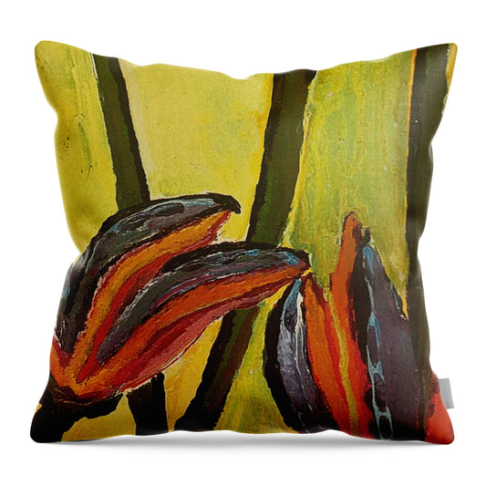 Throw Pillow | Bouquet | Gretchen Langner Art