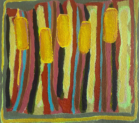 Art Print | Cat Tails | Gretchen Langner Art