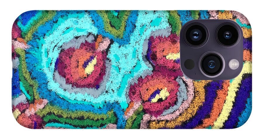 Phone Case | Chenille Posies | Gretchen Langner Art
