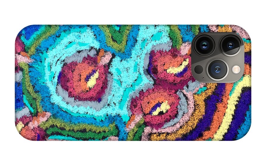 Phone Case | Chenille Posies | Gretchen Langner Art
