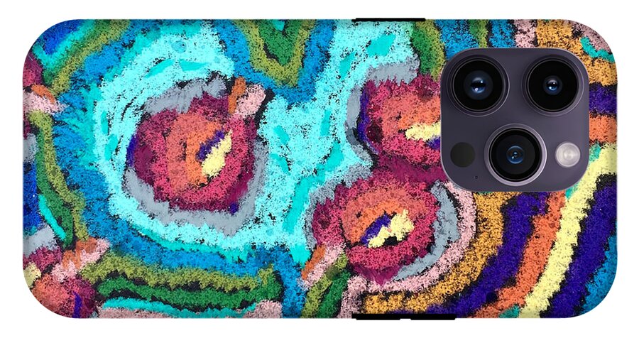 Phone Case | Chenille Posies | Gretchen Langner Art