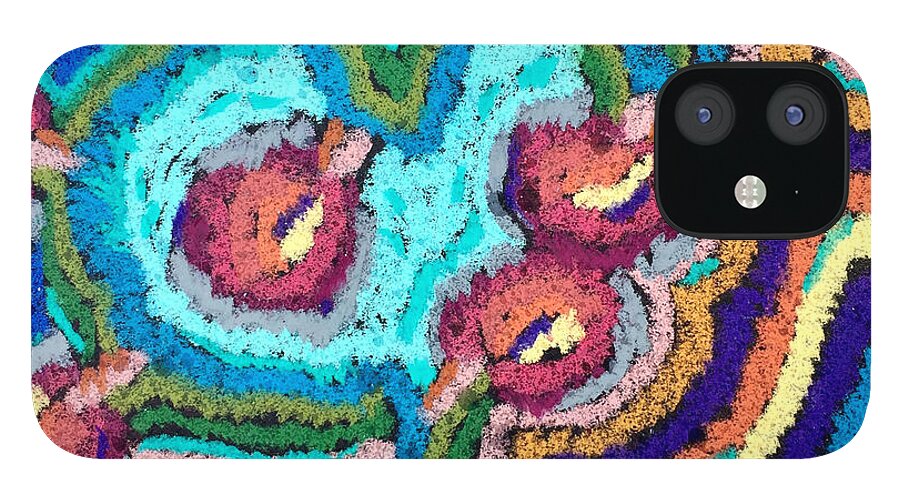 Phone Case | Chenille Posies | Gretchen Langner Art