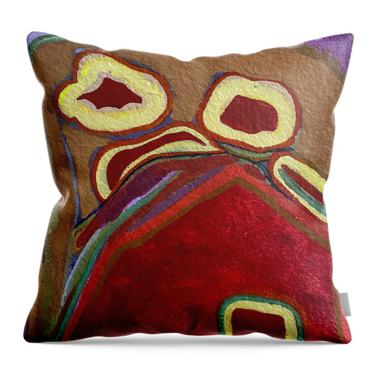 CocoBana Pad - Throw Pillow | Gretchen Langner Art