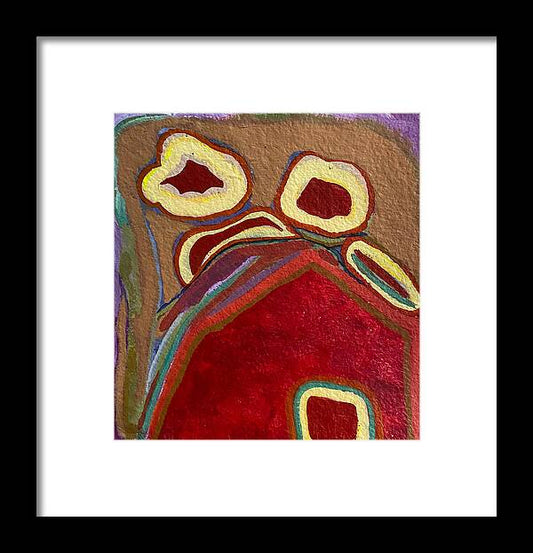 Framed Print | CocoBana Pad | Gretchen Langner Art