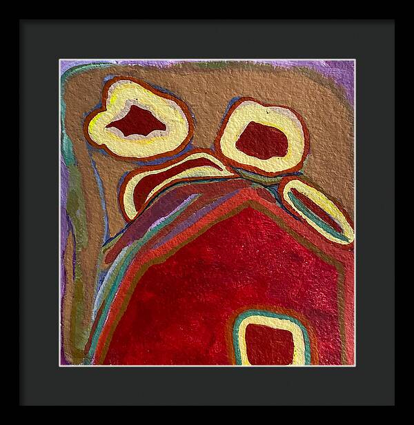Framed Print | CocoBana Pad | Gretchen Langner Art