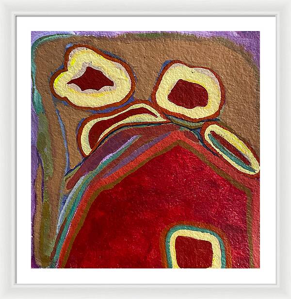 Framed Print | CocoBana Pad | Gretchen Langner Art
