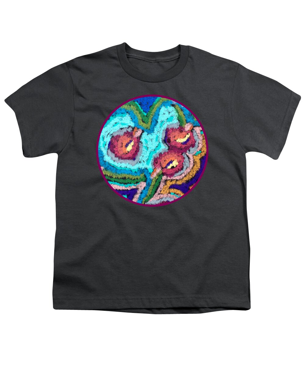 Chenille Posies - Circle - Youth T-Shirt
