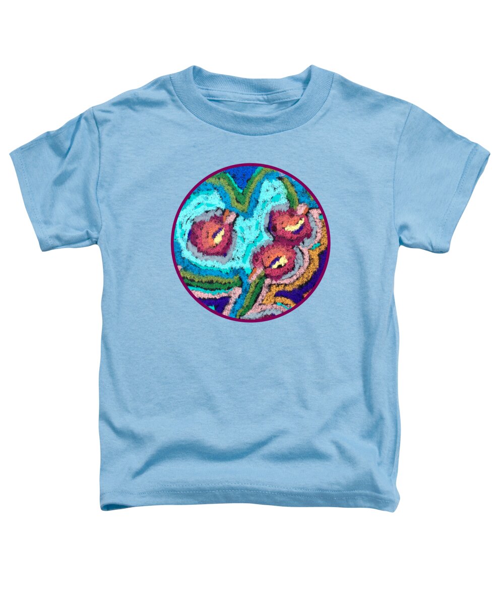 Chenille Posies - Circle - Toddler T-Shirt