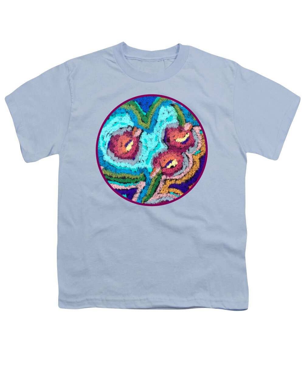 Chenille Posies - Circle - Youth T-Shirt