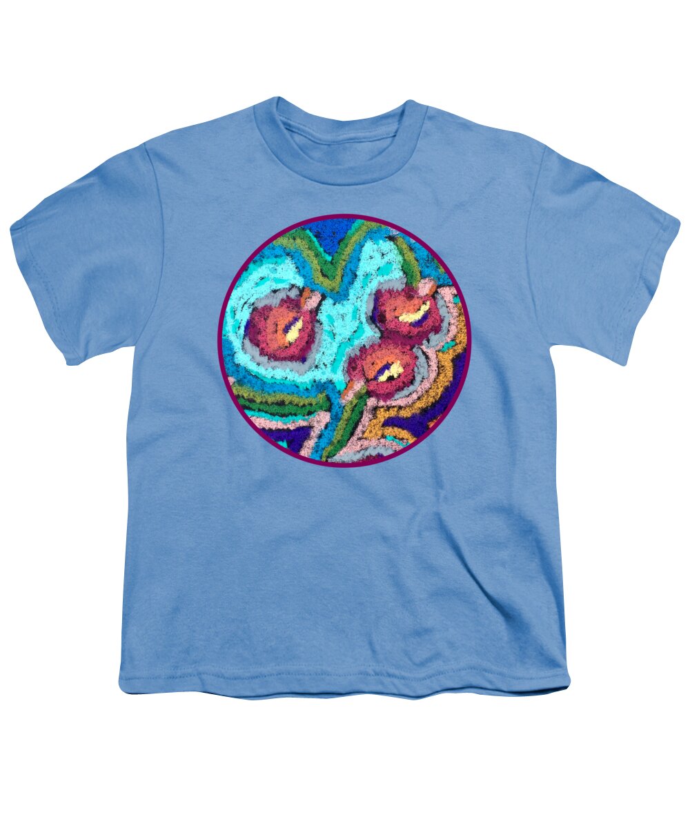 Chenille Posies - Circle - Youth T-Shirt