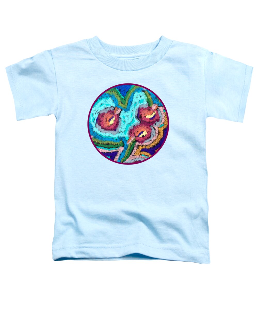 Chenille Posies - Circle - Toddler T-Shirt