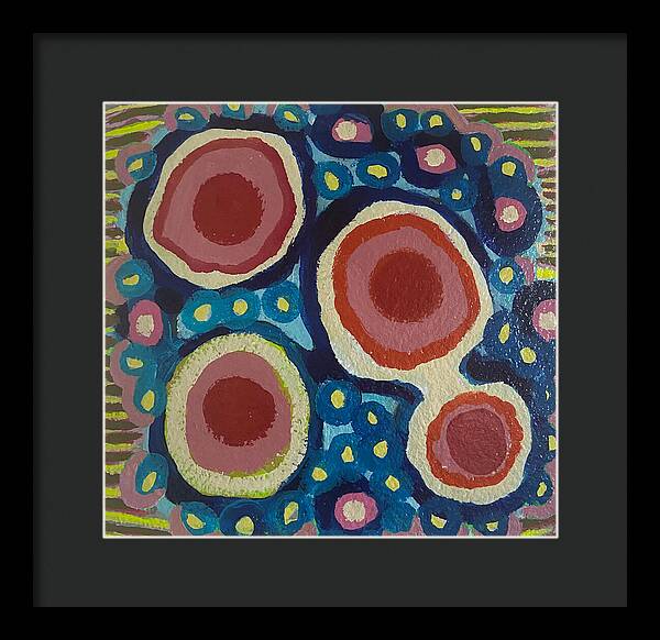 Framed Print | Confetti | Gretchen Langner Art