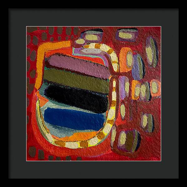 Framed Print | Decorative Flask | Gretchen Langner Art