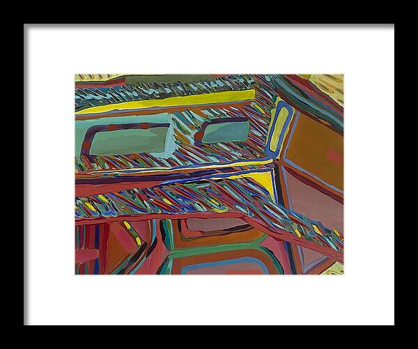Framed Print | Modern House | Gretchen Langner Art