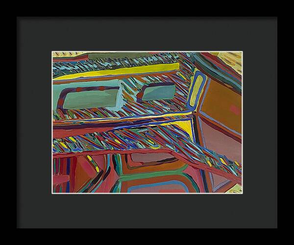 Framed Print | Modern House | Gretchen Langner Art