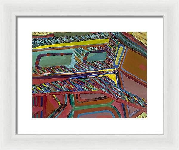 Framed Print | Modern House | Gretchen Langner Art