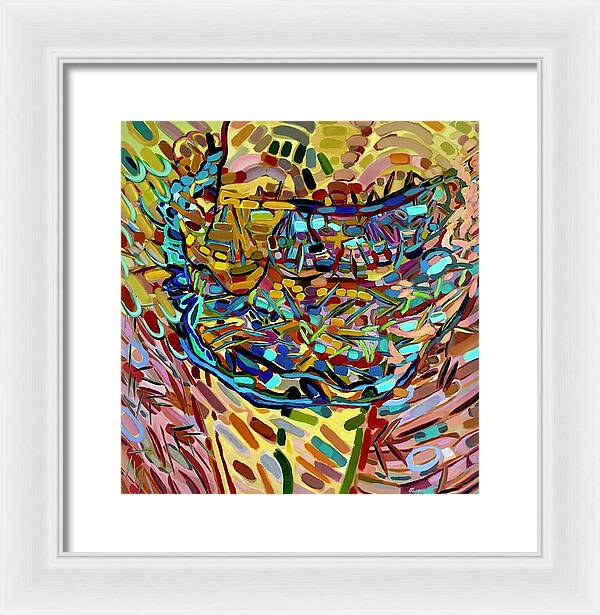 Framed Print | Morning Towel | Gretchen Langner Art