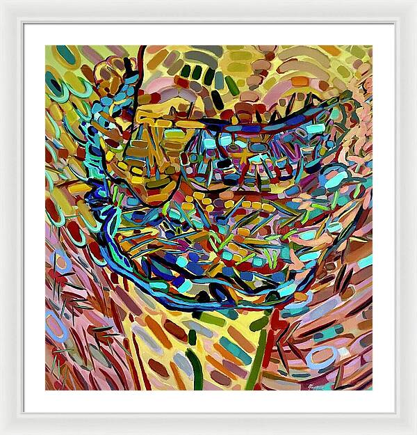 Framed Print | Morning Towel | Gretchen Langner Art