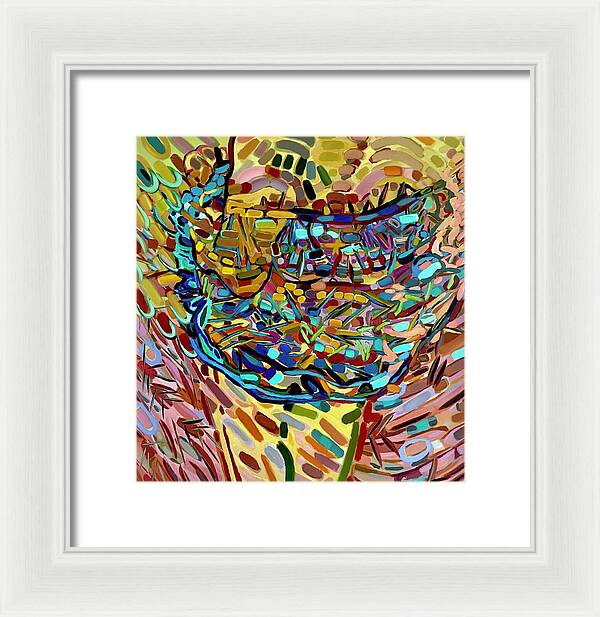 Framed Print | Morning Towel | Gretchen Langner Art