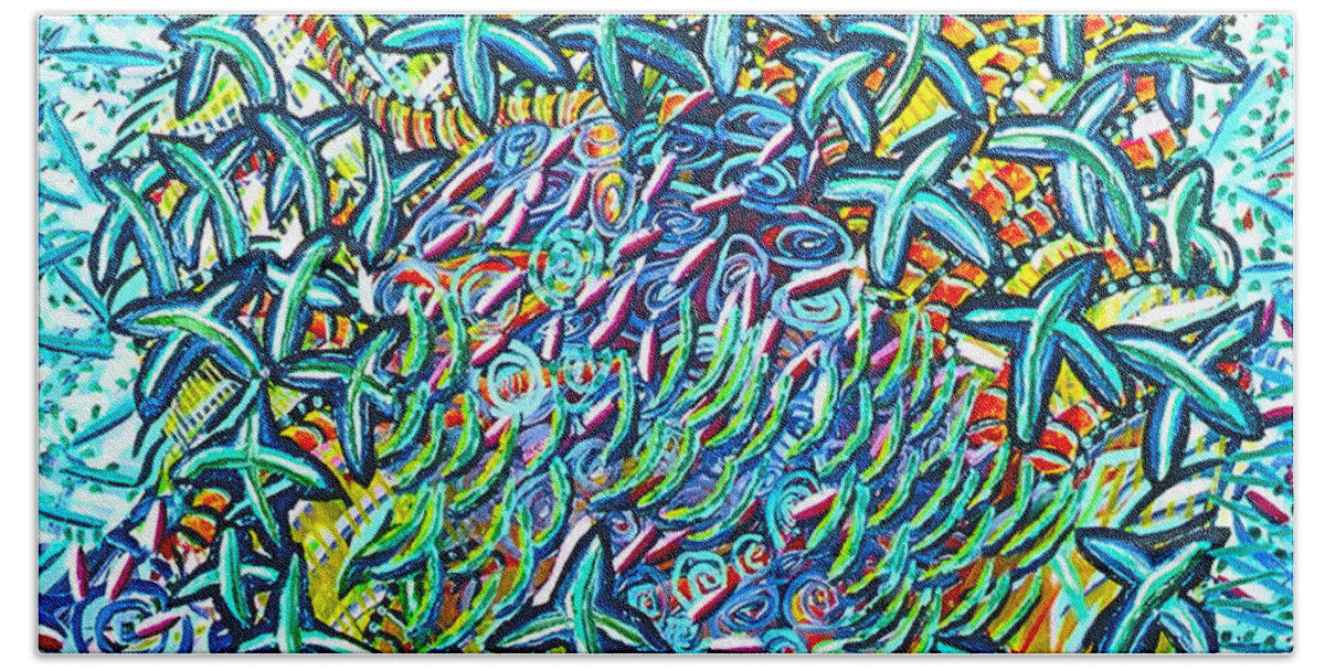Nest - Beach Towel | Gretchen Langner Art