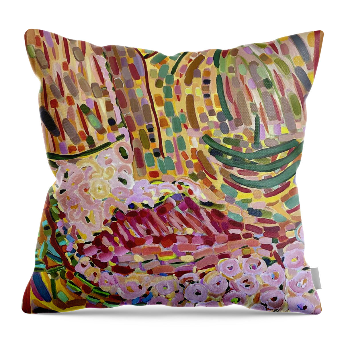 Repose - Throw Pillow | Gretchen Langner Art