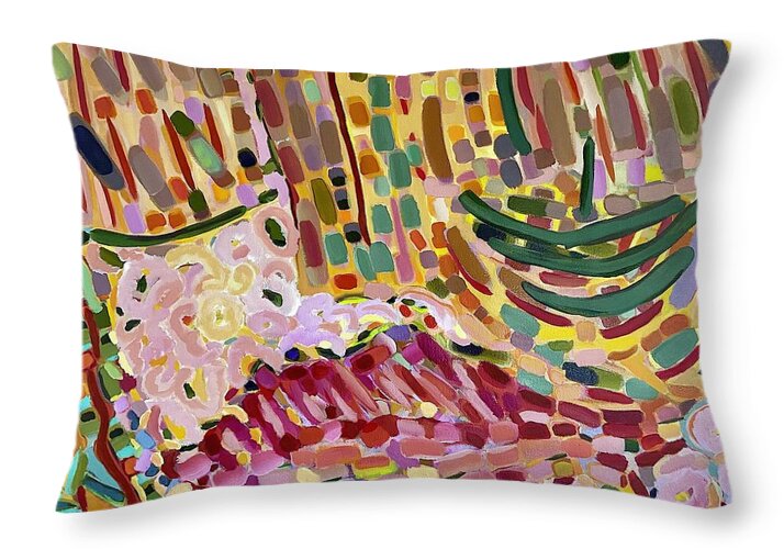 Repose - Throw Pillow | Gretchen Langner Art