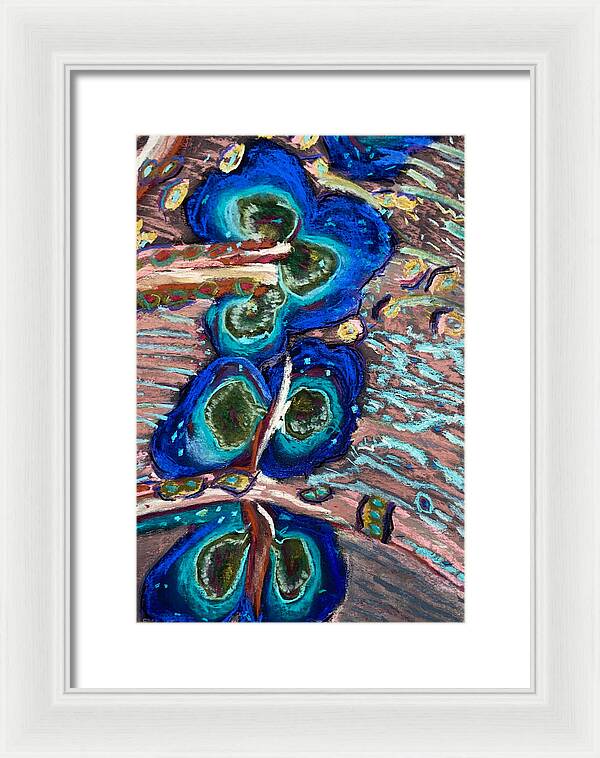Framed Print | Tributaries and Flow | Gretchen Langner Art