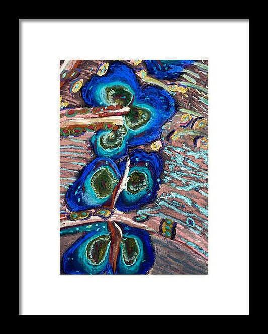 Framed Print | Tributaries and Flow | Gretchen Langner Art