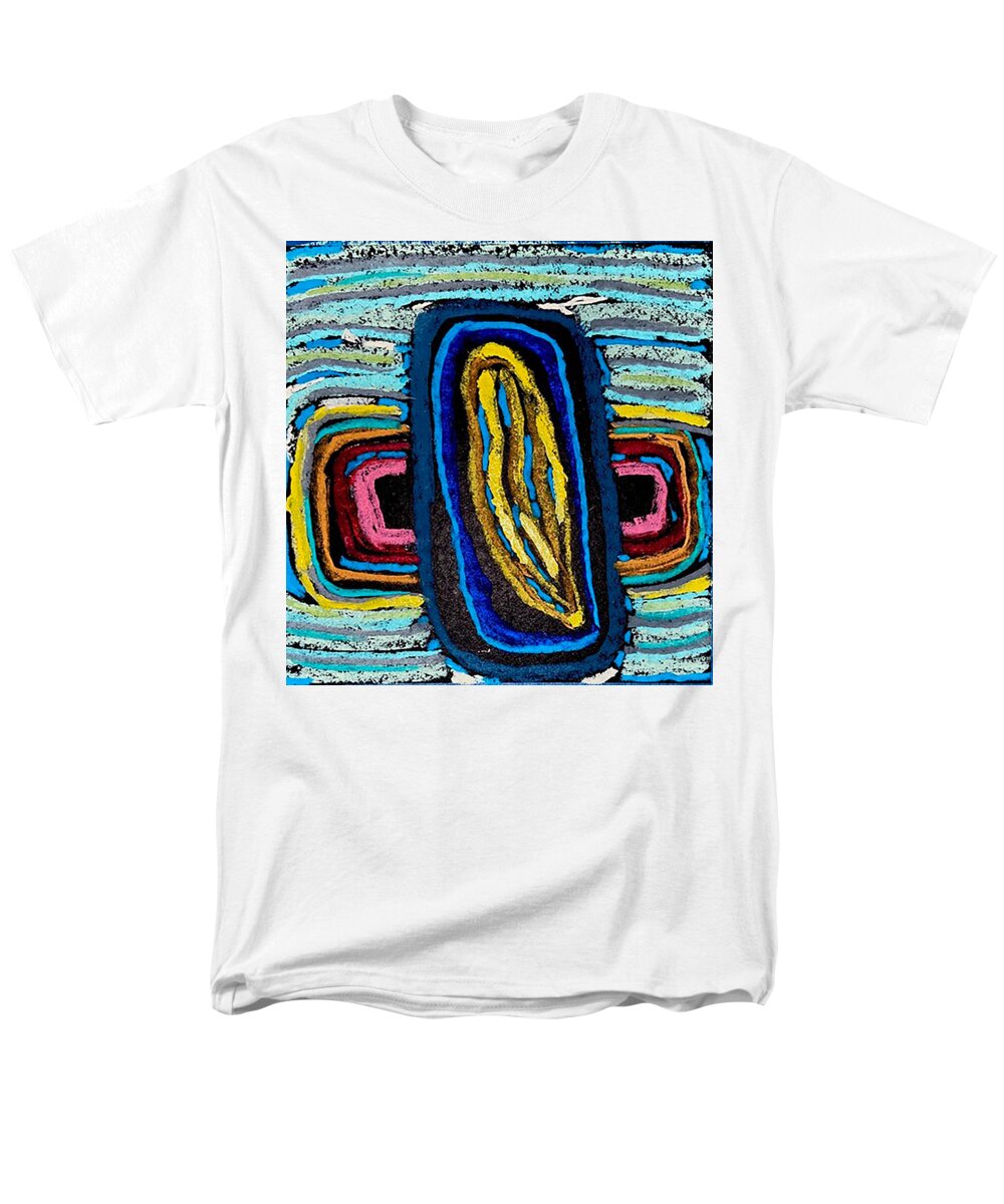 Yellow Seed #1 - Men's T-Shirt  (Regular Fit) | Gretchen Langner Art